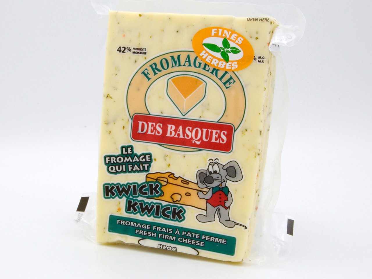 Cheddar en bloc aux fines herbes