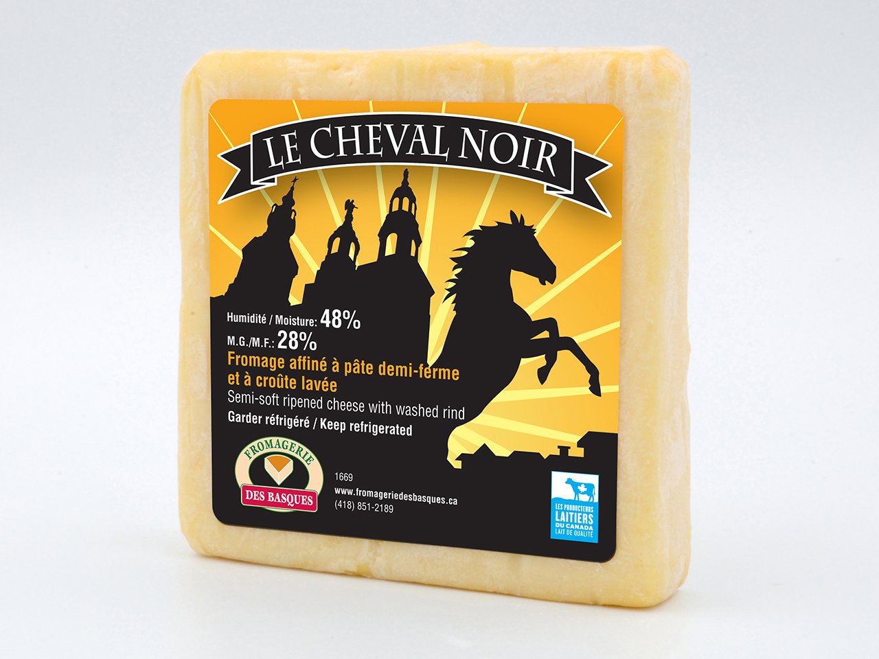 Cheval jaune et clearance noir