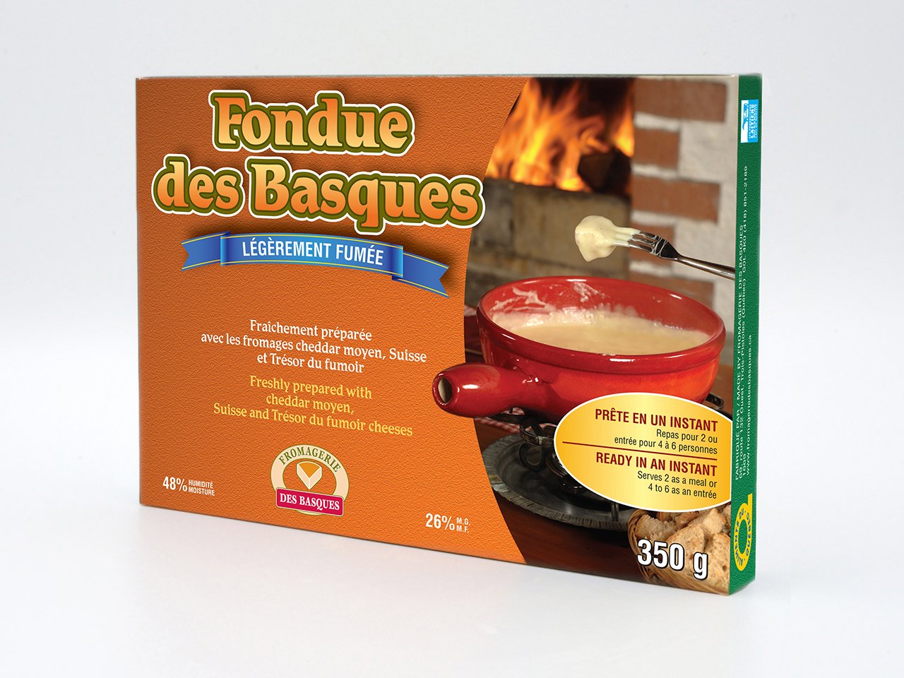 Fondue des Basques légèrement fumée