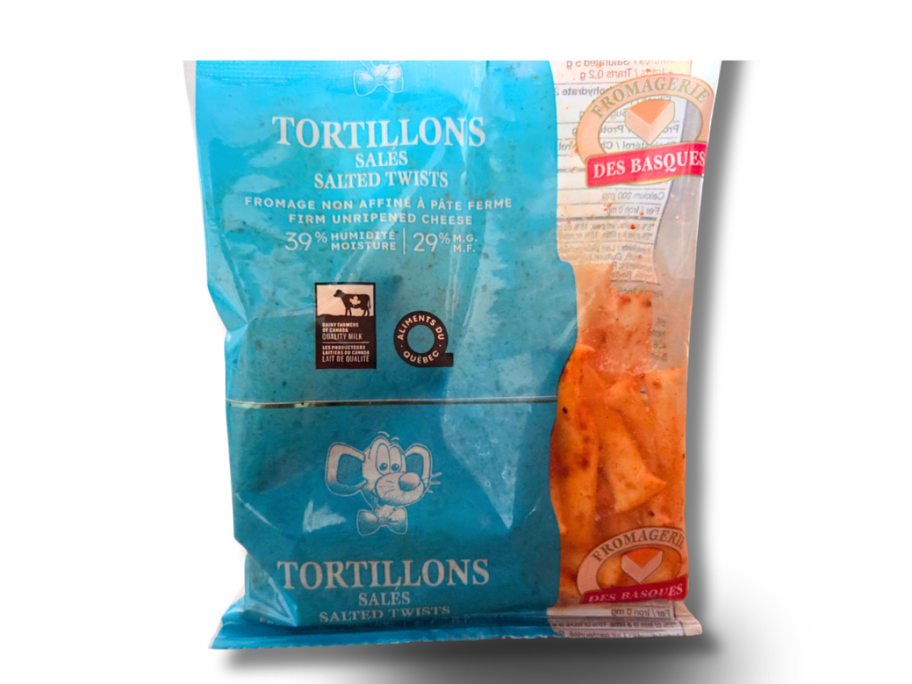 Tortillons sal&eacute;s au BBQ