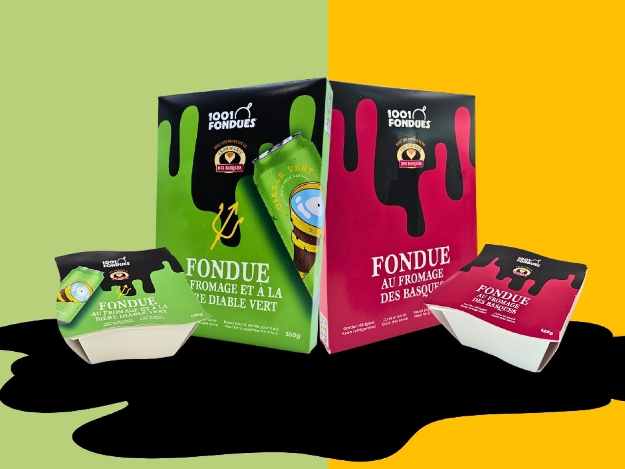 Fondue au fromage des Basques
